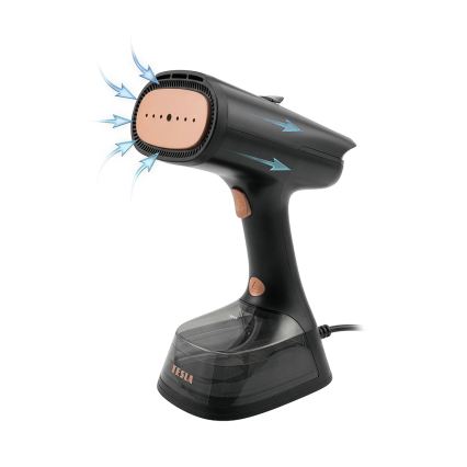 TESLA Electronics AeroGrip - Vaporizador de roupa 2 em 1 1400W/230V
