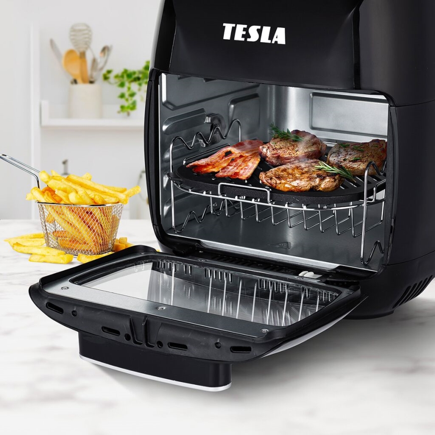 TESLA Electronics AirCook - Air Fryer multifuncional digital 11 l 2000W/230V