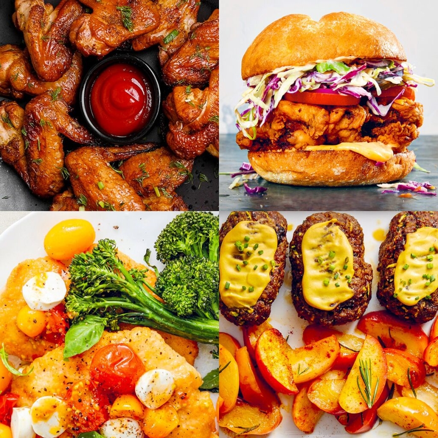 TESLA Electronics AirCook - Air Fryer multifuncional digital 11 l 2000W/230V