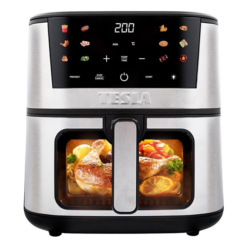 TESLA Electronics AirCook - Air Fryer multifuncional digital 7 l 1600W/230V