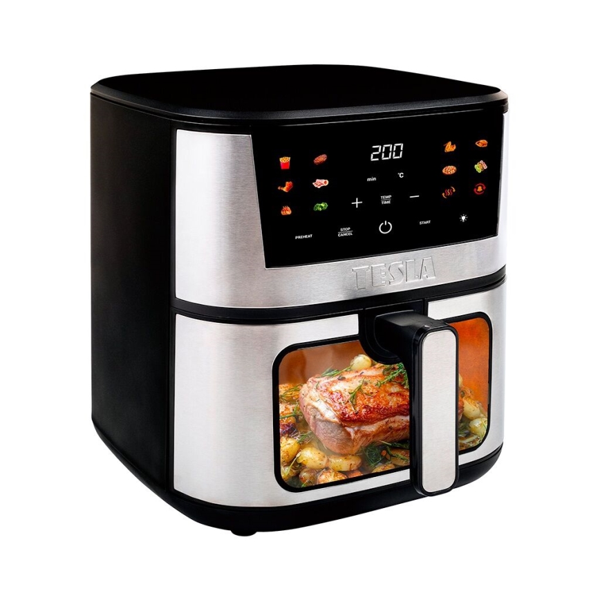 TESLA Electronics AirCook - Air Fryer multifuncional digital 7 l 1600W/230V