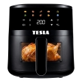 TESLA Electronics AirCook - Fritadeira de ar quente 4,4 l 1450W/230V preta