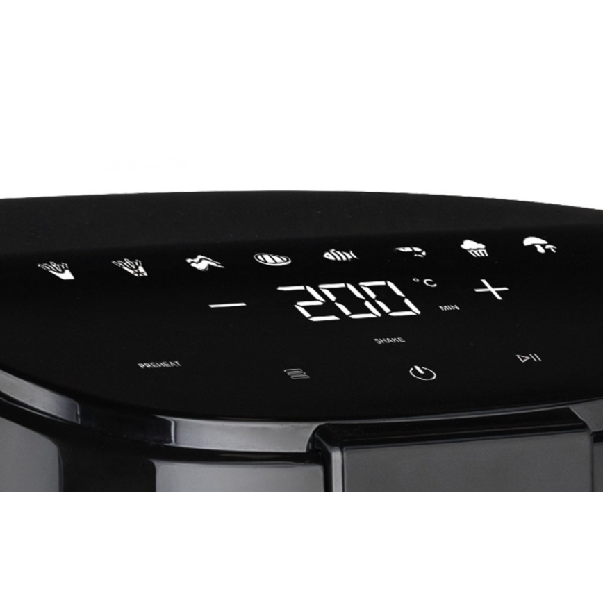 TESLA Electronics AirCook - Fritadeira de ar quente multifuncional digital 4 l 1500W/230V
