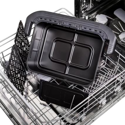 TESLA Electronics AirCook - Fritadeira elétrica multifuncional digital dupla de ar quente 10 l 2400W/230V