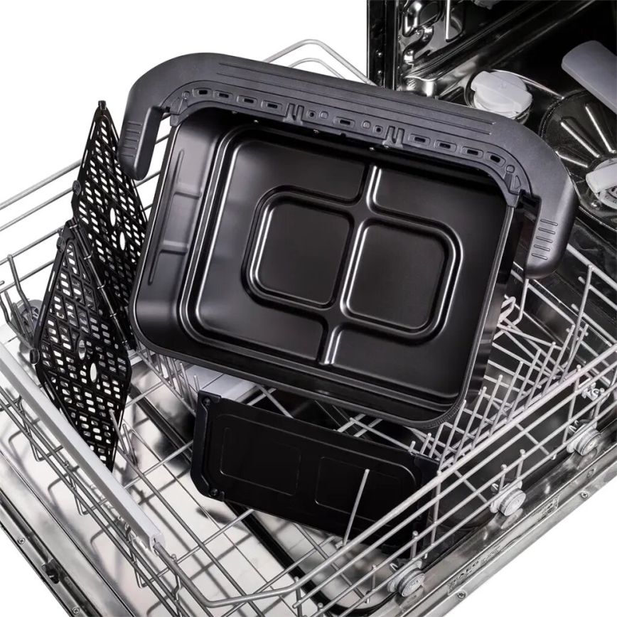 TESLA Electronics AirCook - Fritadeira elétrica multifuncional digital dupla de ar quente 10 l 2400W/230V