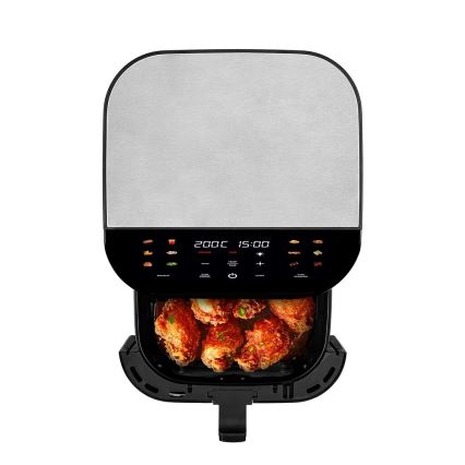 TESLA Electronics AirCook - Fritadeira elétrica multifuncional inteligente de ar quente 9 l 1700W/230V Wi-Fi