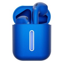 TESLA Electronics - Auriculares sem fios azul