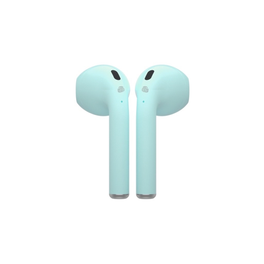 TESLA Electronics - Auscultadores sem fios 300 mAh + 2x 25 mAh IPX4 turquesa