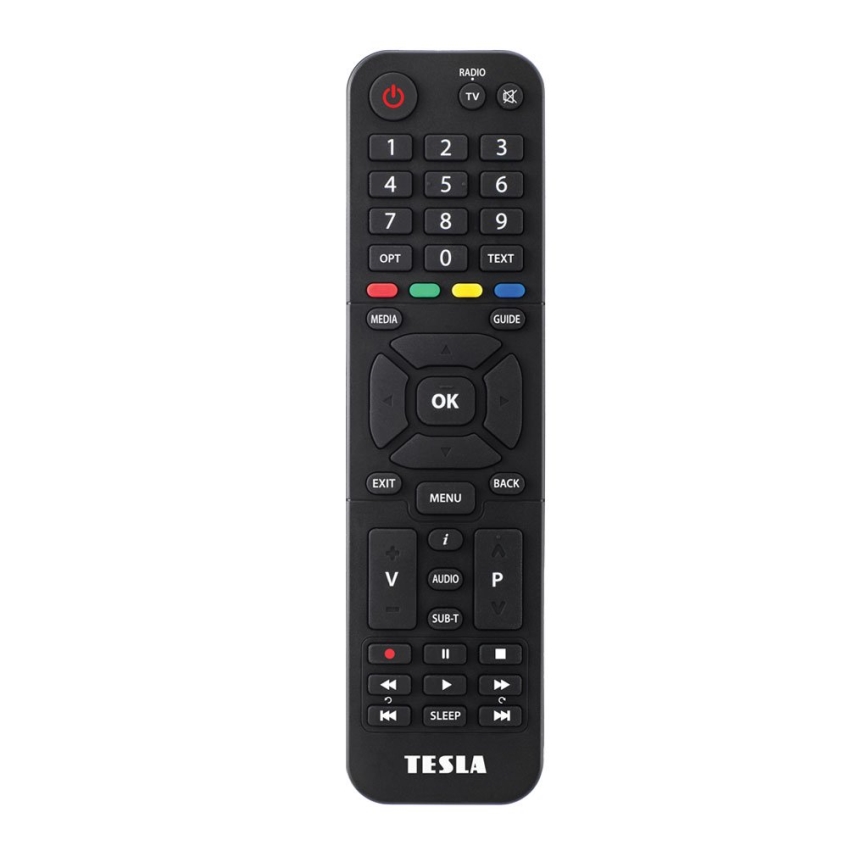 TESLA Electronics - DVB-T2 H.265 (HEVC) receptor 12V + controlo remoto