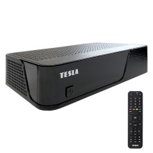 TESLA Electronics - DVB-T2 H.265 (HEVC) receptor com HbbTV 12V + controlo remoto