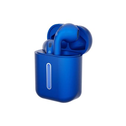 TESLA Electronics - Auscultadores sem fios 300 mAh + 2x 25 mAh IPX4 azul