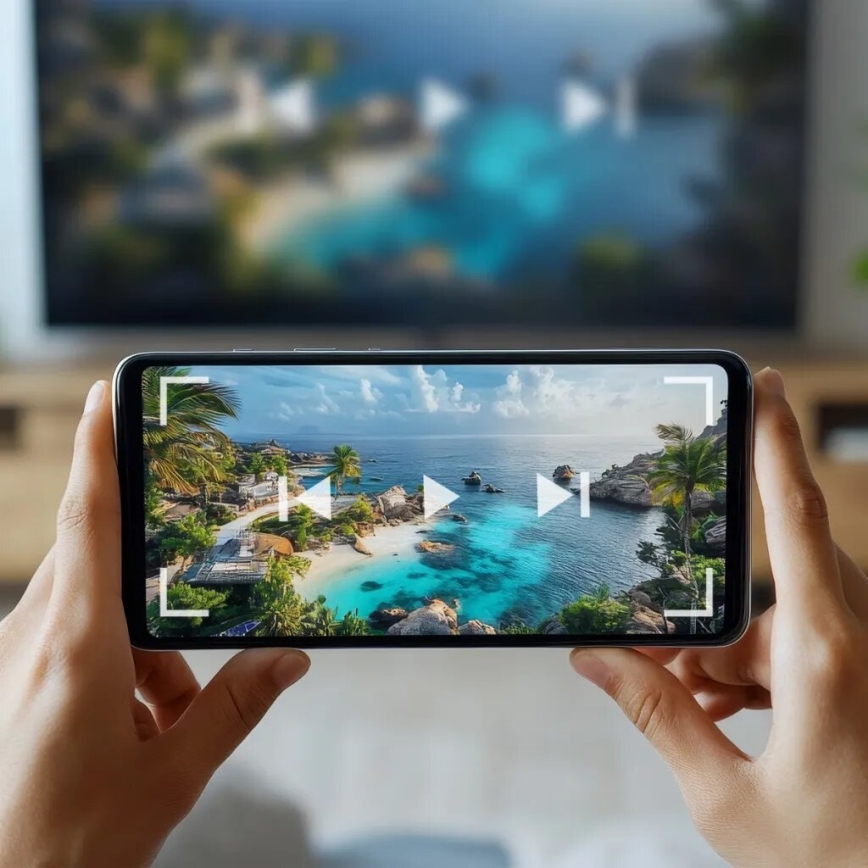 TESLA Electronics MediaBox - Reprodutor multimédia UHD com Wi-Fi + comando à distância