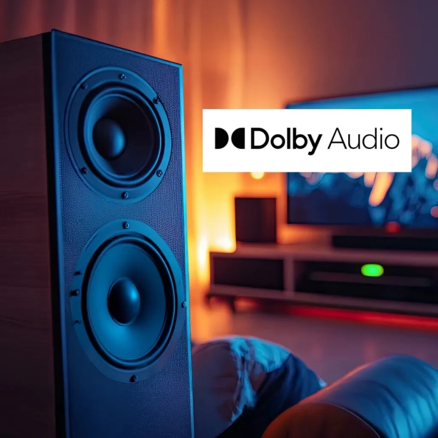 TESLA Electronics MediaBox - Reprodutor multimédia UHD com Wi-Fi + comando à distância