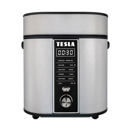 TESLA Electronics MultiCook - Panela de Arroz Multifuncional 2,1 l 400W/230V