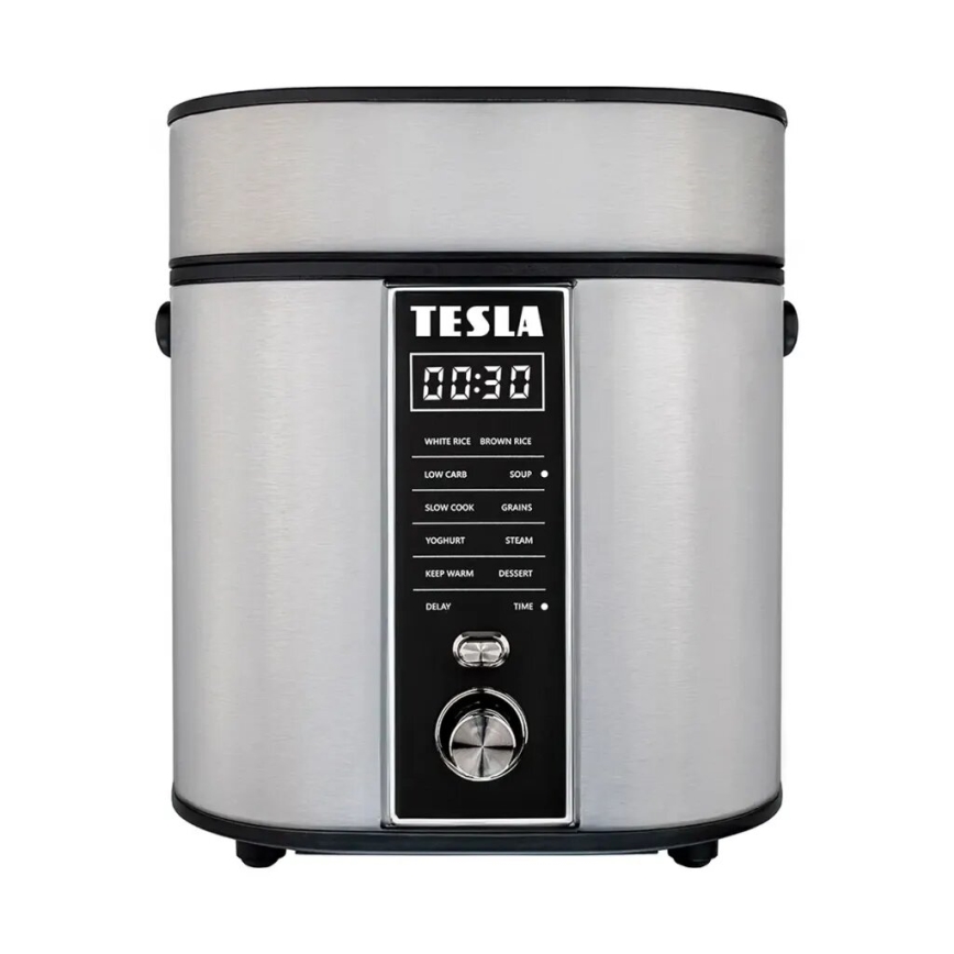 TESLA Electronics MultiCook - Panela de Arroz Multifuncional 2,1 l 400W/230V