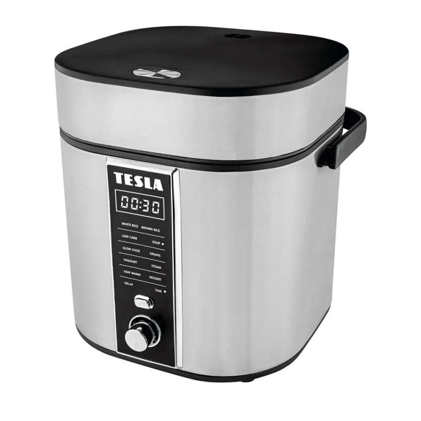 TESLA Electronics MultiCook - Panela de Arroz Multifuncional 2,1 l 400W/230V