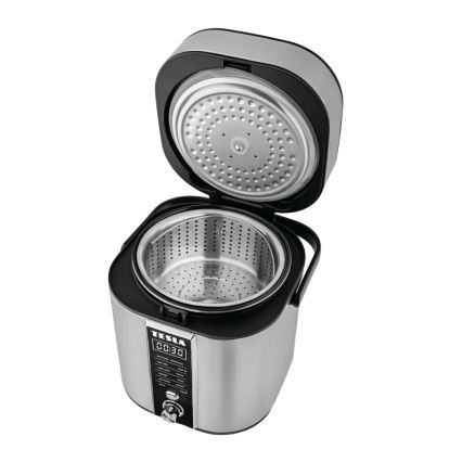 TESLA Electronics MultiCook - Panela de Arroz Multifuncional 2,1 l 400W/230V