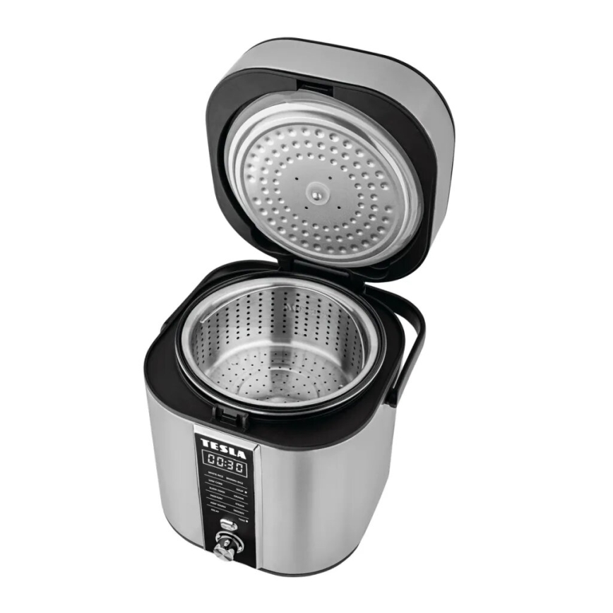 TESLA Electronics MultiCook - Panela de Arroz Multifuncional 2,1 l 400W/230V