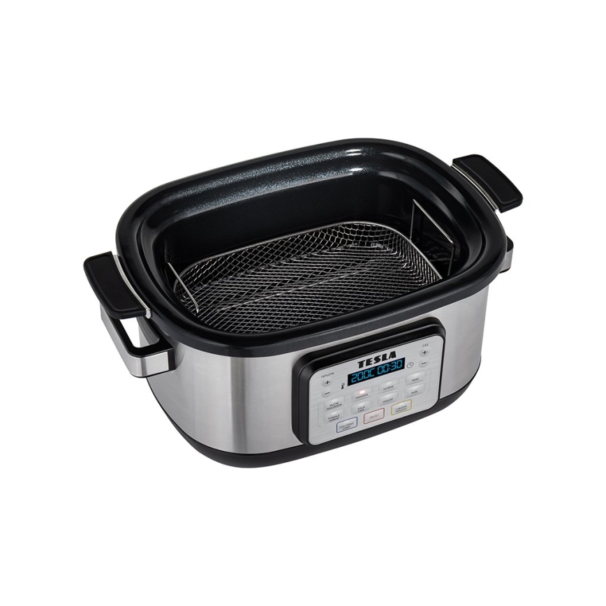 TESLA Electronics MultiCook - Panela elétrica multifunções 6 l 10em1 1250W/230V