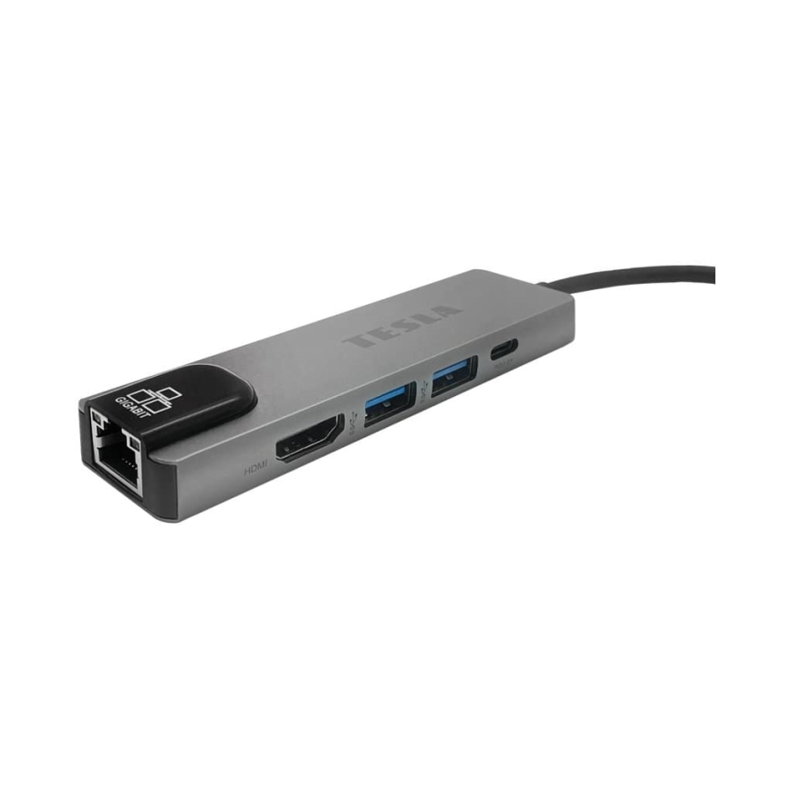TESLA Electronics - Multifuncional USB hub 5em1