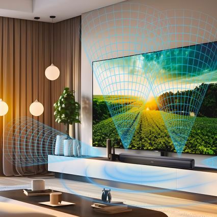 TESLA Electronics PrimeSound - Dolby Atmos soundbar 2.1 230W/230V + comando