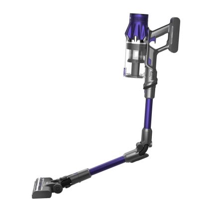 TESLA Electronics PureStar - Aspirador vertical sem fios flexível 2 em 1 250W/2200 mAh cinza/roxo