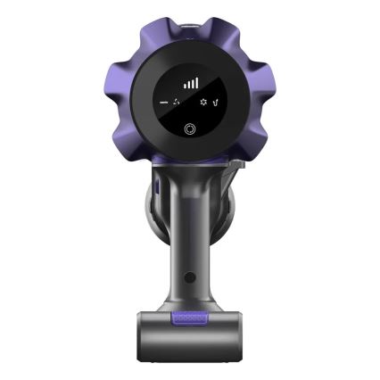 TESLA Electronics PureStar - Aspirador vertical sem fios flexível 2 em 1 250W/2200 mAh cinza/roxo