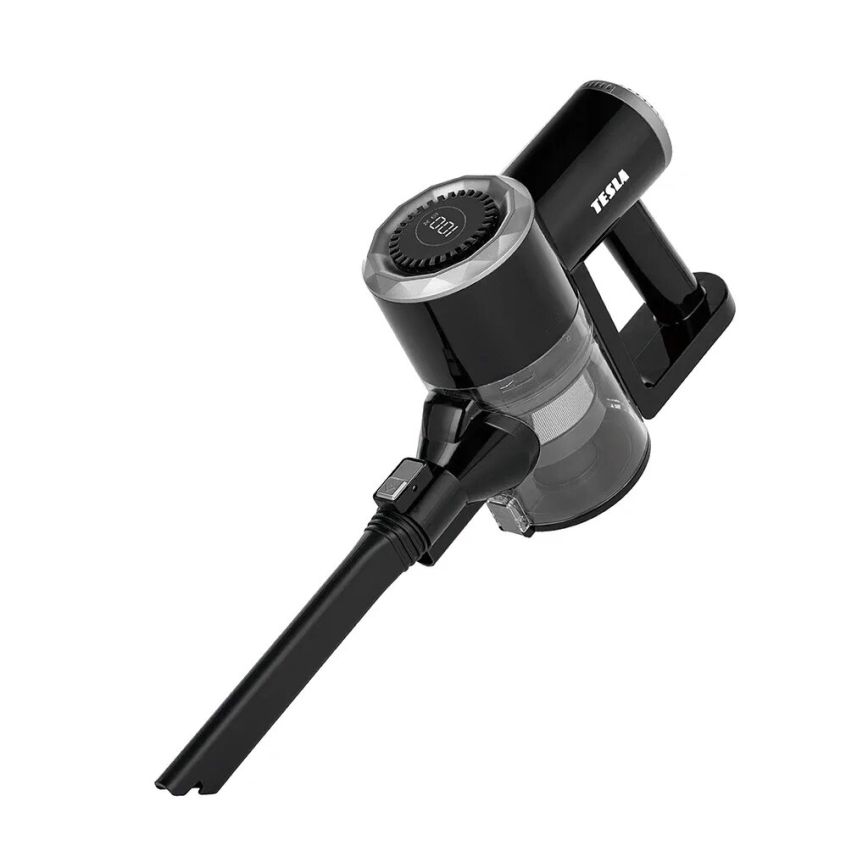 TESLA Electronics PureStar - Aspirador vertical sem fios flexível 2 em 1 150W/2200 mAh preto