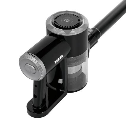 TESLA Electronics PureStar - Aspirador vertical sem fios flexível 2 em 1 150W/2200 mAh preto