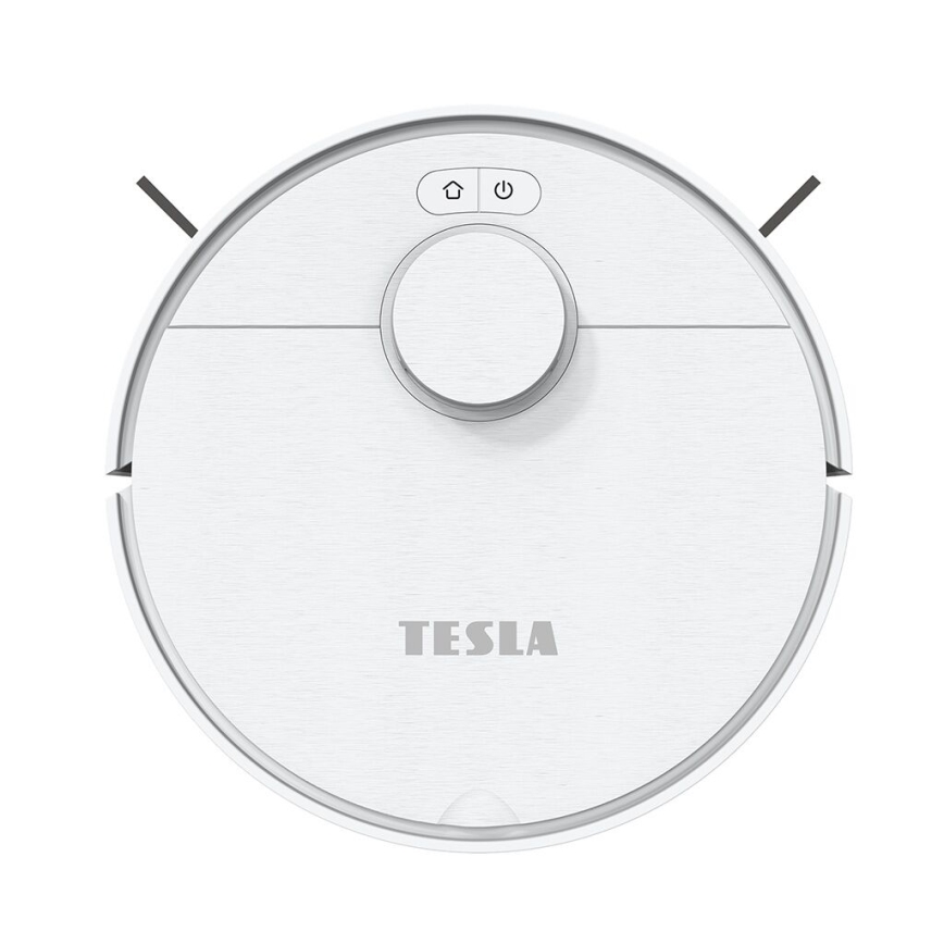 TESLA Electronics RoboStar - Aspirador robô inteligente 2 em 1 2550 mAh Wi-Fi branco