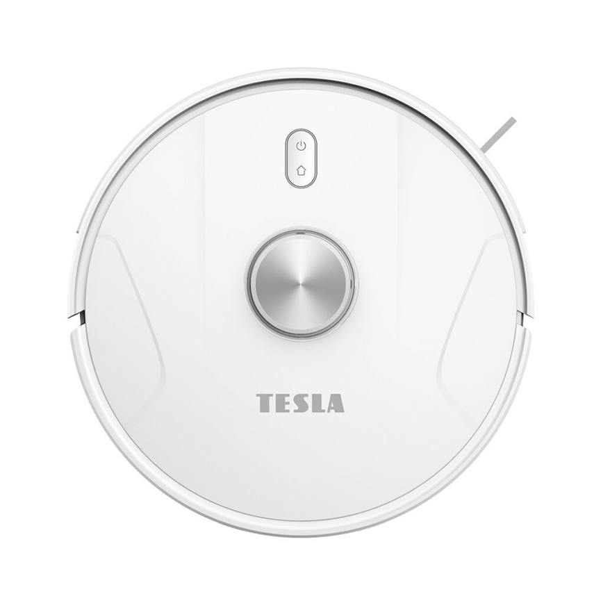 TESLA Electronics RoboStar - Aspirador robô inteligente 2 em 1 2600 mAh Wi-Fi branco