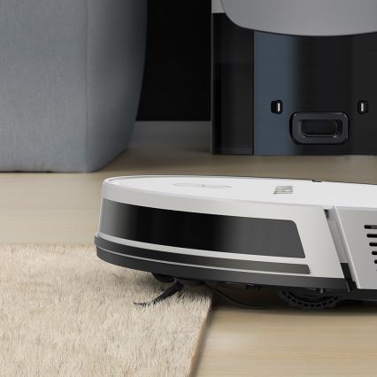 TESLA Electronics RoboStar - Aspirador robótico inteligente 2 em 1 2600 mAh Wi-Fi branco + controlo remoto