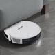 TESLA Electronics RoboStar - Aspirador robô inteligente 2em1 2600 mAh Wi-Fi branco + comando
