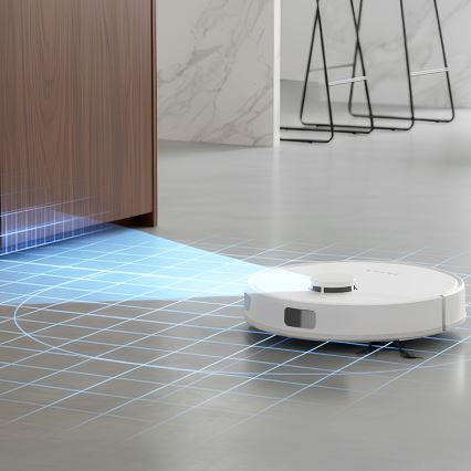 TESLA Electronics RoboStar - Aspirador robótico inteligente 3 em 1, 3200 mAh, Wi-Fi, branco