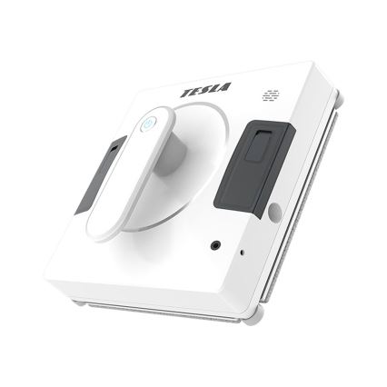 TESLA Electronics RoboStar - Limpador de janelas inteligente com pulverização dupla de água 72W/230V/500 mAh Wi-Fi + controlo remoto