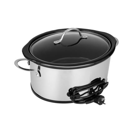 TESLA Electronics SlowCook - Panela de cozedura lenta 5,6 l 250W/230V