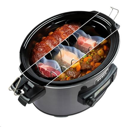 TESLA Electronics SlowCook - Panela de cozedura lenta 5,6 l 290W/230V