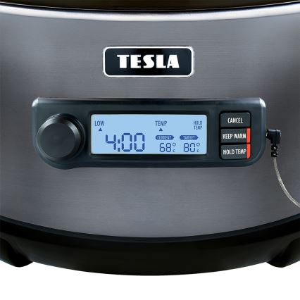 TESLA Electronics SlowCook - Panela de cozedura lenta 5,6 l 290W/230V