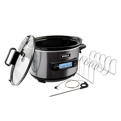 TESLA Electronics SlowCook - Panela de cozedura lenta 5,6 l 290W/230V