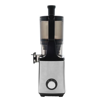 TESLA Electronics SlowJuicer Deluxe - Espremedor de baixa velocidade 250W/230V aço inoxidável/preto