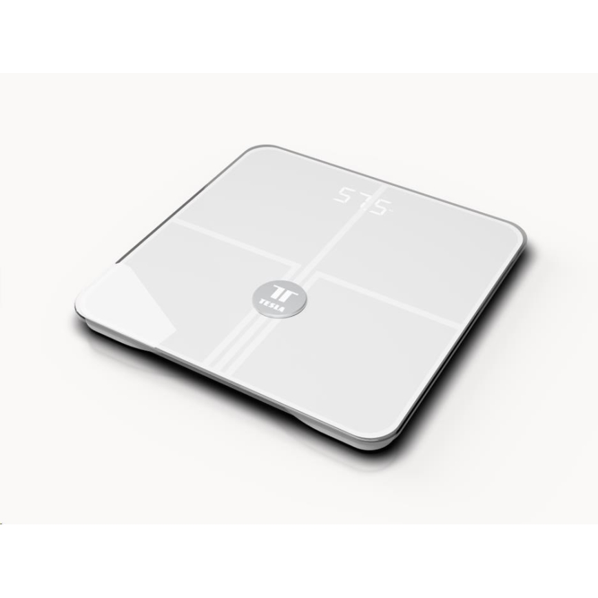 TESLA Smart - Balança pessoal inteligente Style Wi-Fi 3xAAA