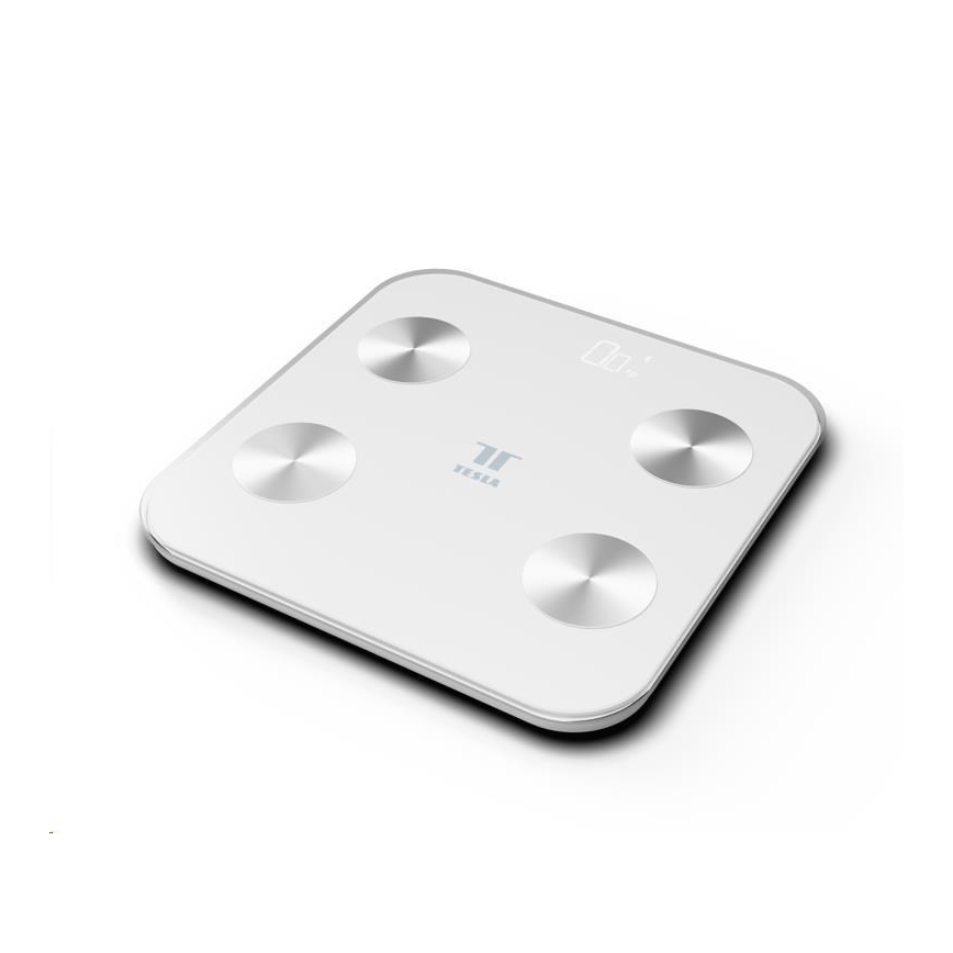 TESLA Smart - Balança pessoal inteligente Wi-Fi 3xAAA