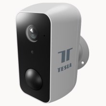 TESLA Smart - Câmara IP exterior inteligente Full HD Wi-Fi 5V Li-ion 9000mAh IP65