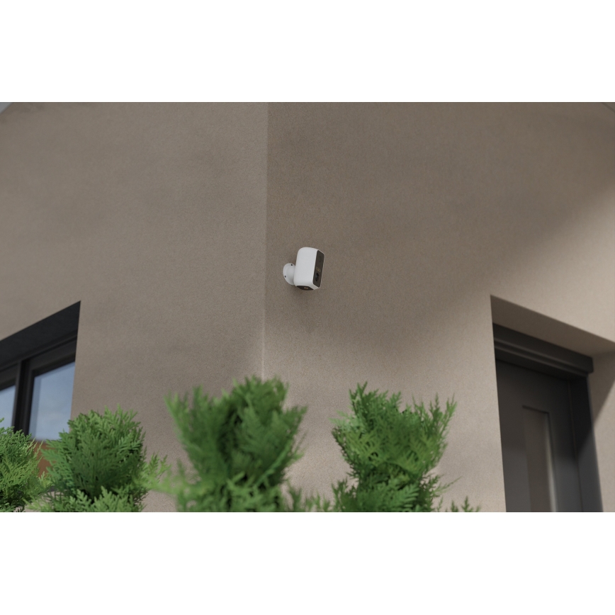 TESLA Smart - Câmera externa inteligente com sensor 2K 1296p 9600 mAh 5V Wi-Fi IP65