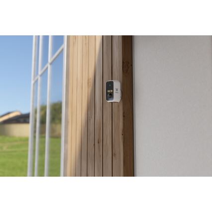 TESLA Smart - Câmera externa inteligente com sensor 2K 1296p 9600 mAh 5V Wi-Fi IP65