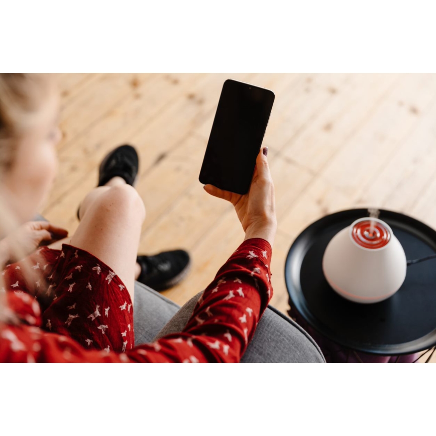 TESLA Smart - Difusor de aroma inteligente LED com retroiluminação LED/10W/24V Wi-Fi