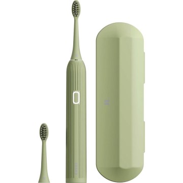 TESLA Smart - Escova de dentes inteligente sónica TS200 DELUXE verde