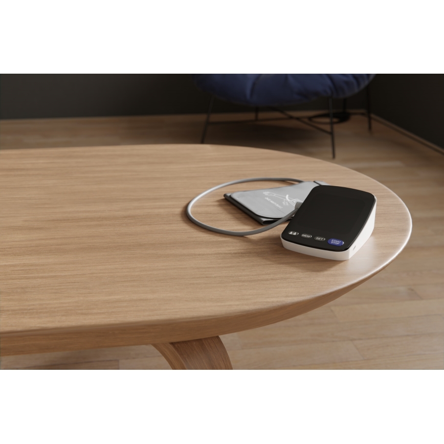 TESLA Smart - Medidor de pressão digital inteligente 4xAAA