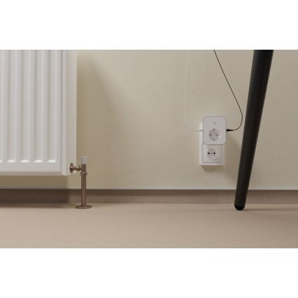 TESLA Smart - Tomada inteligente 3690W/230V/16A 2xUSB/24W/5V Wi-Fi Tuya