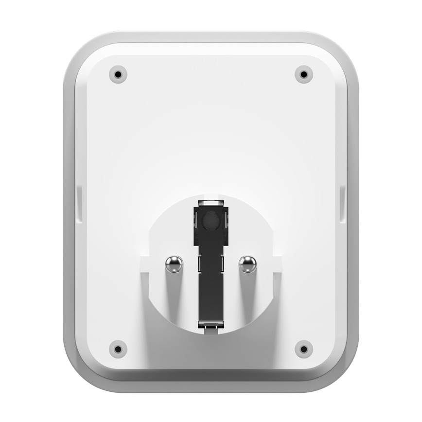 TESLA Smart - Tomada inteligente 3690W/230V/16A 2xUSB/24W/5V Wi-Fi Tuya